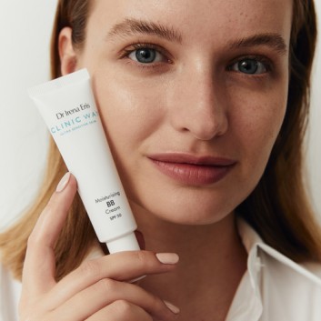 Dr Irena Eris Clinic Way Nawilżający Krem BB SPF 50, Light Beige, 30 ml - obrazek 6