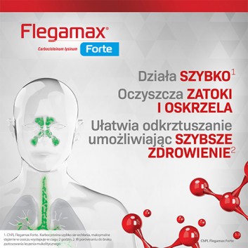 Flegamax Forte, 6 saszetek - obrazek 6 - Apteka internetowa Melissa