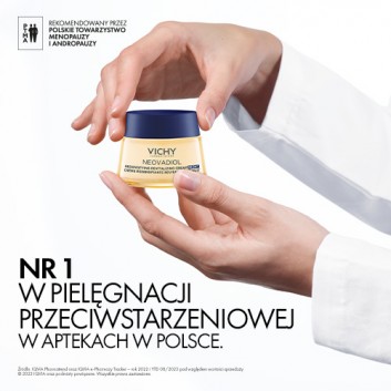 Vichy Neovadiol peri meno krem na noc - 50 ml + VICHY NEOVADIOL PERI-MENOPAUSE redensifying lifting krem na dzień, 15 ml - obrazek 4 - Apteka internetowa Melissa