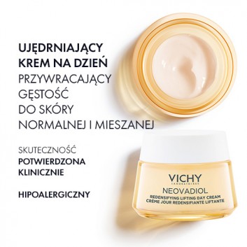 Vichy Neovadiol Peri Meno krem na dzień skóra normalna i mieszana - 50 ml + VICHY NEOVADIOL PERI-MENOPAUSE redensifying lifting krem na dzień, 15 ml - obrazek 2 - Apteka internetowa Melissa