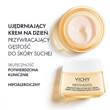 Vichy Neovadiol Peri Meno krem na dzień skóra sucha - 50 ml + VICHY NEOVADIOL PERI-MENOPAUSE redensifying lifting krem na dzień, 15 ml - obrazek 2 - Apteka internetowa Melissa