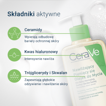 CeraVe, nawilżający olejek do mycia, 236 ml - obrazek 4