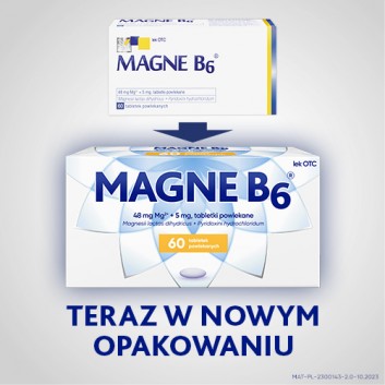 Magne B6, niedobór magnezu w organizmie, 60 tabletek - obrazek 3 - Apteka internetowa Melissa