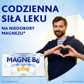 Magne B6, tabletki powlekane, 60 sztuk - obrazek 2