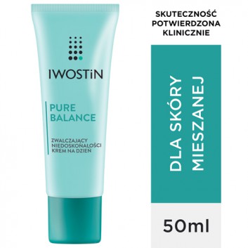 Iwostin Pure Balance zwalczający niedoskonałości krem na dzień, 50 ml, cena, opinie, stosowanie - obrazek 1 - Apteka internetowa Melissa