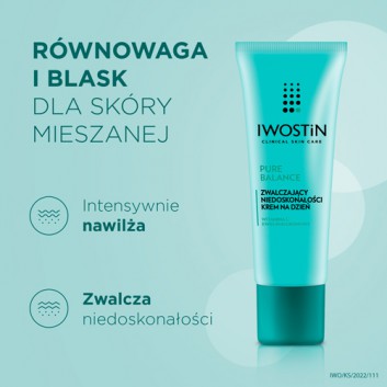 Iwostin Pure Balance zwalczający niedoskonałości krem na dzień, 50 ml, cena, opinie, stosowanie - obrazek 2 - Apteka internetowa Melissa