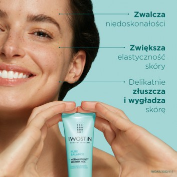 Iwostin Pure Balance normalizujący krem na noc, 50 ml, cena, opinie, wskazania - obrazek 3 - Apteka internetowa Melissa