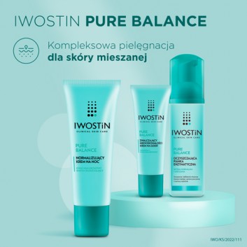 Iwostin Pure Balance normalizujący krem na noc, 50 ml, cena, opinie, wskazania - obrazek 6 - Apteka internetowa Melissa