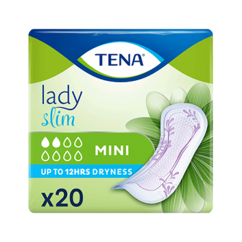 TENA LADY SLIM MINI Wkładki anatomiczne, 20 sztuk - obrazek 1 - Apteka internetowa Melissa