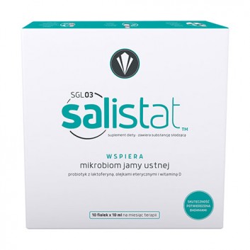 Nutropharma Salistat SGL03 10 fiolek x 10 ml, 10 szt., cena, opinie, wskazania - obrazek 1 - Apteka internetowa Melissa