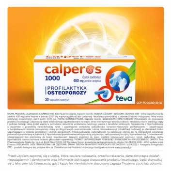 CALPEROS 1000, 30 kapsułek - obrazek 7 - Apteka internetowa Melissa