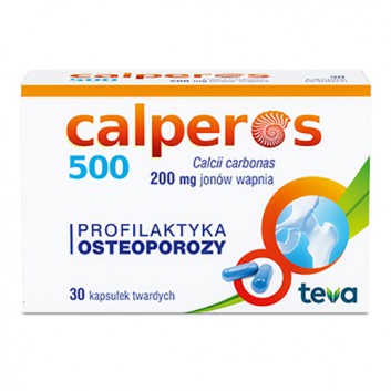 CALPEROS 500, 30 kapsułek - obrazek 1 - Apteka internetowa Melissa