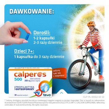 CALPEROS 500, 30 kapsułek - obrazek 6 - Apteka internetowa Melissa