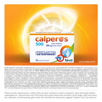 CALPEROS 500, 30 kapsułek - obrazek 7