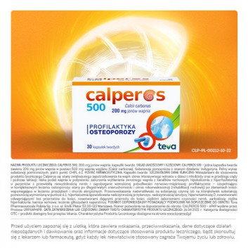 CALPEROS 500, 30 kapsułek - obrazek 7 - Apteka internetowa Melissa