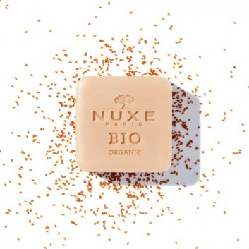 Nuxe BIO Łagodzące ultra-odżywcze mydło do twarzy i ciała, 100 g, cena, opinie, skład - obrazek 2 - Apteka internetowa Melissa