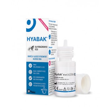 Hyabak, krople dla podrażnionych oczu, 10 ml