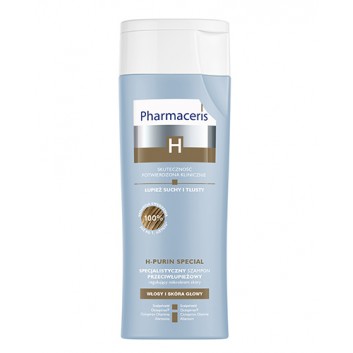 Pharmaceris H Purin Special, szampon przeciwłupieżowy, łupież suchy i tłusty, 250 ml
