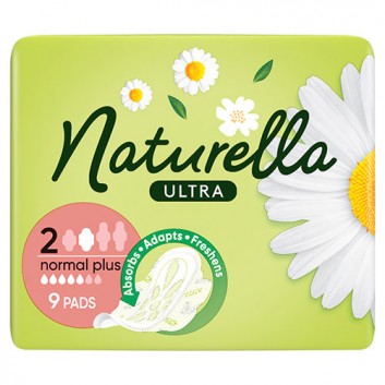 Naturella Ultra Normal Plus Podpaski ze skrzydełkami, 9 szt., cena, opinie, wskazania - obrazek 3 - Apteka internetowa Melissa