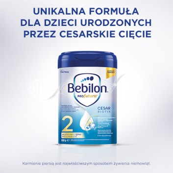 Bebilon 2 Profutura Cesar Biotik Mleko następne po 6. miesiącu, 800 g, cena, opinie, sposób przygotowania - obrazek 4 - Apteka internetowa Melissa