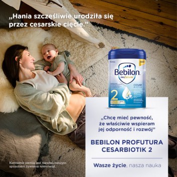 Bebilon 2 Profutura Cesar Biotik Mleko następne po 6. miesiącu, 800 g, cena, opinie, sposób przygotowania - obrazek 5 - Apteka internetowa Melissa