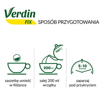 Verdin Fix z owocami leśnymi, 20 sasz., cena, opinie, właściwości - obrazek 4 - Apteka internetowa Melissa