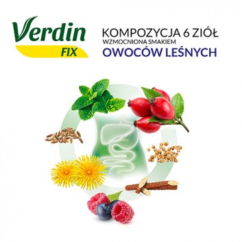 Verdin Fix z owocami leśnymi, 20 sasz., cena, opinie, właściwości - obrazek 5