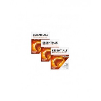ESSENTIALE MAX 600 mg, 3 x 30 kapsułek