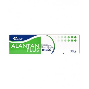 Alantan Plus, (20 mg + 50 mg)/g, maść, 30 g