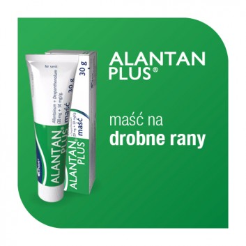 Alantan Plus, (20 mg + 50 mg)/g, maść, 30 g - obrazek 3