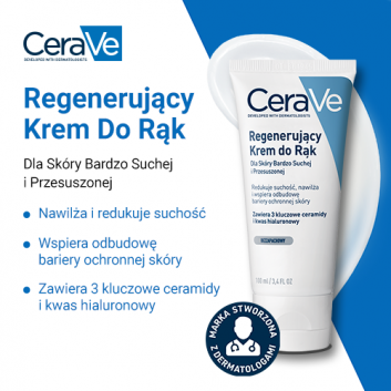 CeraVe, regenerujący Krem do rąk, 100 ml - obrazek 2