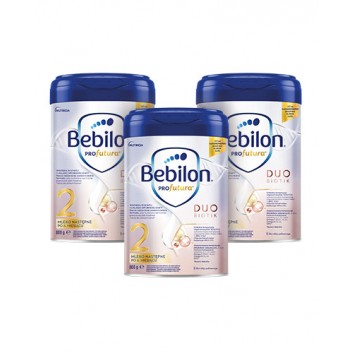 Bebilon 2 Profutura Duo Biotik, 3 x 800 g, cena, wskazania, właściwości - obrazek 1 - Apteka internetowa Melissa