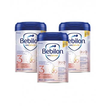 Bebilon 3 Profutura Duo Biotik Mleko modyfikowane po 1. roku życia, 3 x 800 g - obrazek 1 - Apteka internetowa Melissa