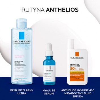 La Roche-Posay Anthelios Niewidoczny Fluid SPF 50+, 50 ml + LA ROCHE-POSAY woda termalna - 50 ml - obrazek 3 - Apteka internetowa Melissa