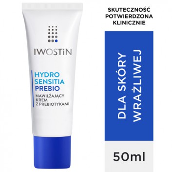 Iwostin Hydro Sensitia Prebio Krem nawilżający z prebiotykami, 50 ml, cena, opinie, skład 