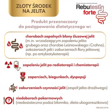 Rebutestin Forte, 340 mg maślanu sodu, kapsułki, 60 sztuk - obrazek 4