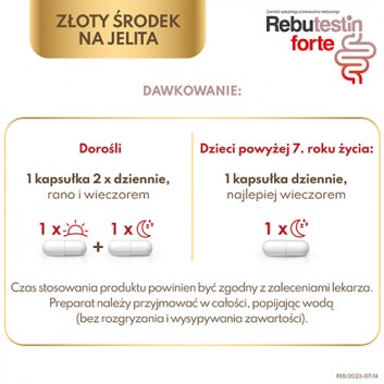 Rebutestin Forte, 340 mg maślanu sodu, kapsułki, 60 sztuk - obrazek 5