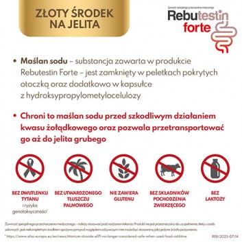 Rebutestin Forte, 340 mg maślanu sodu, kapsułki, 60 sztuk - obrazek 6