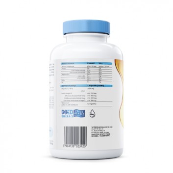 OSAVI Omega-3 Olej Rybi Molecularly Distilled 1000 mg, 180 kapsułek - obrazek 2 - Apteka internetowa Melissa