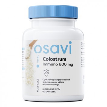 Colostrum Immuno 800 mg, 60 kaps., cena, opinie, wskazania - obrazek 1 - Apteka internetowa Melissa