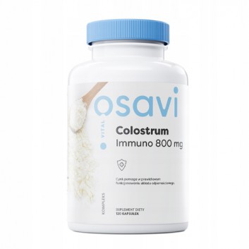 Colostrum Immuno 800 mg, 120 kaps., cena, opinie, wskazania - obrazek 1 - Apteka internetowa Melissa