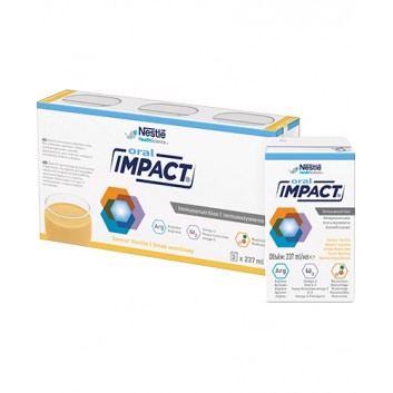 NESTLE IMPACT ORAL Smak waniliowy, 3x237 ml - obrazek 2 - Apteka internetowa Melissa