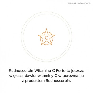 RUTINOSCORBIN Witamina C Forte, 30 kapsułek - obrazek 3 - Apteka internetowa Melissa
