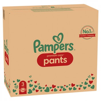 Pampers Premium Care Pants Pieluchomajtki rozmiar 3 6-11 kg, 144 sztuk - obrazek 6 - Apteka internetowa Melissa