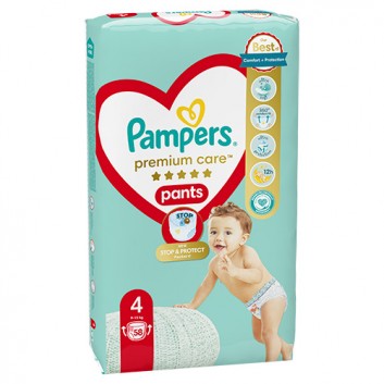 Pampers Premium Care Pants Pieluchomajtki rozmiar 4 9-15 kg, 58 szt., cena, wskazania, właściwości - obrazek 6 - Apteka internetowa Melissa