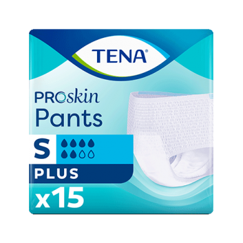 Tena Proskin Pants Plus Majtki chłonne S 65-85 cm, 15 sztuk - obrazek 1 - Apteka internetowa Melissa