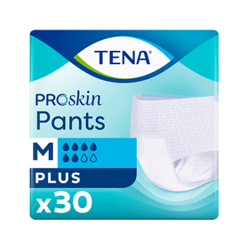 Tena Proskin Pants Plus Majtki chłonne M 80-110 cm, 30 sztuk - obrazek 1 - Apteka internetowa Melissa