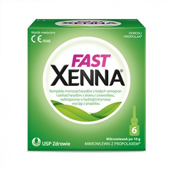 Xenna Fast mikrowlewki, 6 x 10 g, cena, opinie, właściwości  - obrazek 1 - Apteka internetowa Melissa