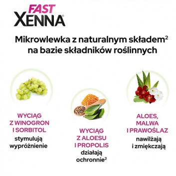 Xenna Fast mikrowlewki, 6 x 10 g, cena, opinie, właściwości  - obrazek 3
