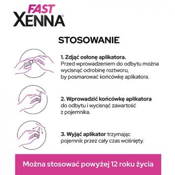 Xenna Fast mikrowlewki, 6 x 10 g, cena, opinie, właściwości  - obrazek 5 - Apteka internetowa Melissa